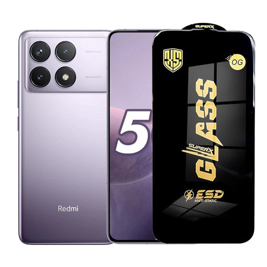 Folie de Protectie pentru Xiaomi Redmi K70, Klevo, Sticla Securizata ESD, Margini Negre, Rezistenta la Zgirieturi, Antistatica, 0.35 mm, Transparenta