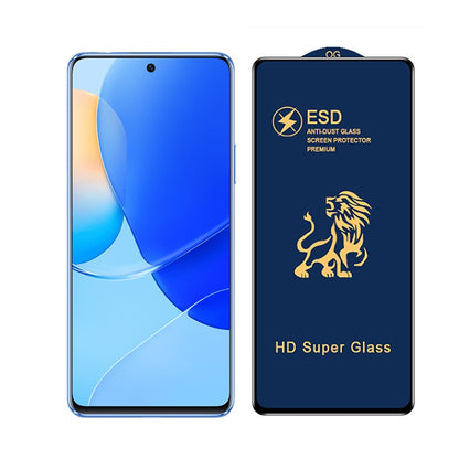 Folie ecran Klevo pentru Huawei NOVA 9 SE, Sticla ESD Premium, Lion HD Super Glass, Anti-static, Negru