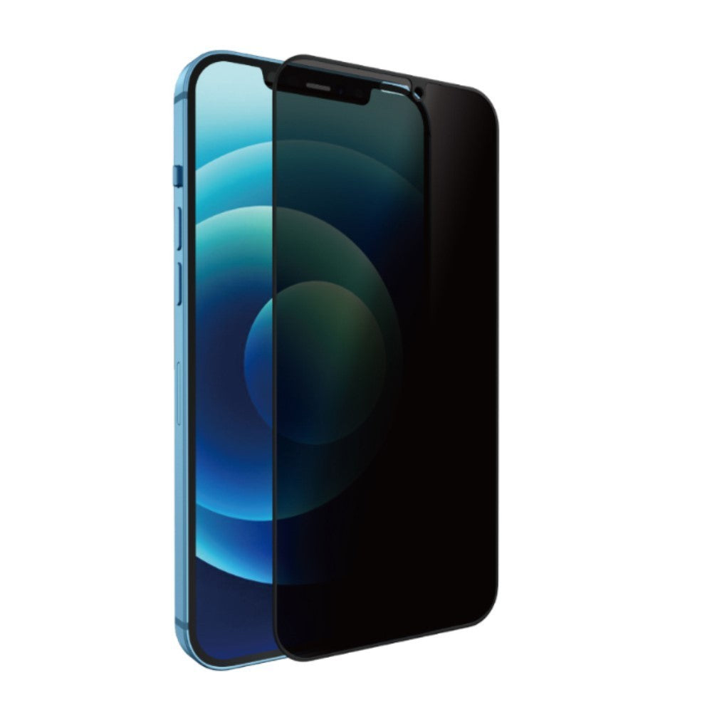 Folie ecran Klevo pentru iPhone 14 Pro, Sticla Privacy, Transparenta, Protectie Completa