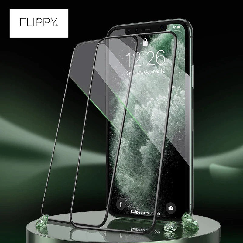 Folie ecran Klevo pentru iPhone 13 / 13 Pro/ 14, Sticla ESD, Top Glass, Anti-static, Negru