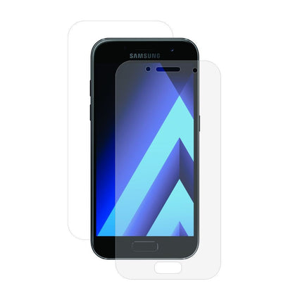 Folie Plastic, Klevo, compatibil cu Samsung Galaxy A3 2017, Fata-Spate, Transparent