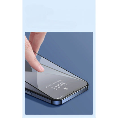 Folie protectie Klevo pentru Samsung S23, Sticla securizata, temperata, duritate 9H, Transparenta cu margini negre, Protectie Completa