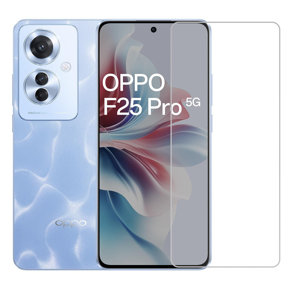 Folie Securizata pentru Oppo F25 Pro, Klevo, Sticla Securizata 3D, High Definition Ultra Clear 2.5 HD, Margini Arc, 0.3 mm, Anti Zgirieturi, Anti bule, TransparentaFolie de Sticla Transparenta, 3D Compatibila cu Oppo F25 Pro