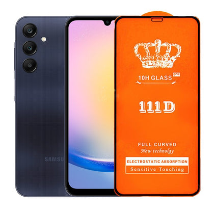 Folie Securizata pentru Samsung A25 5G, Klevo, Sticla de Protectie Compatibila cu Samsung A25 5G, Full Cover 111D, 10H GLASS, Margini Negre, Transparenta