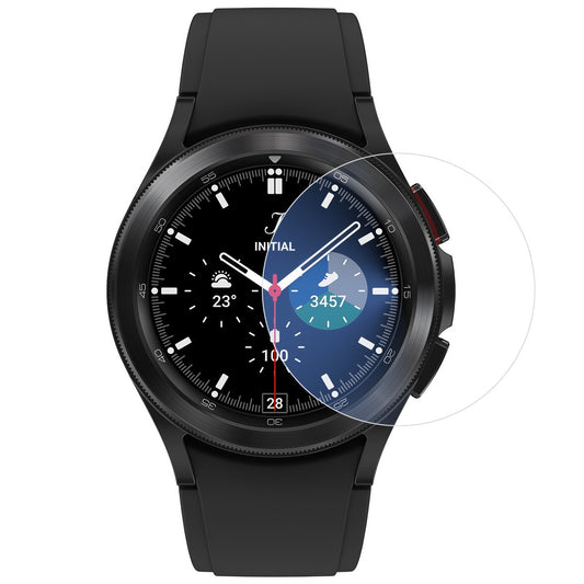 Folie Securizata pentru Samsung Galaxy Watch4 Classic 46mm, Klevo, Sticla de Protectie Compatibila cu Samsung Galaxy Watch4 Classic46MM, Sticla Securizata 2.5 D, Transparent