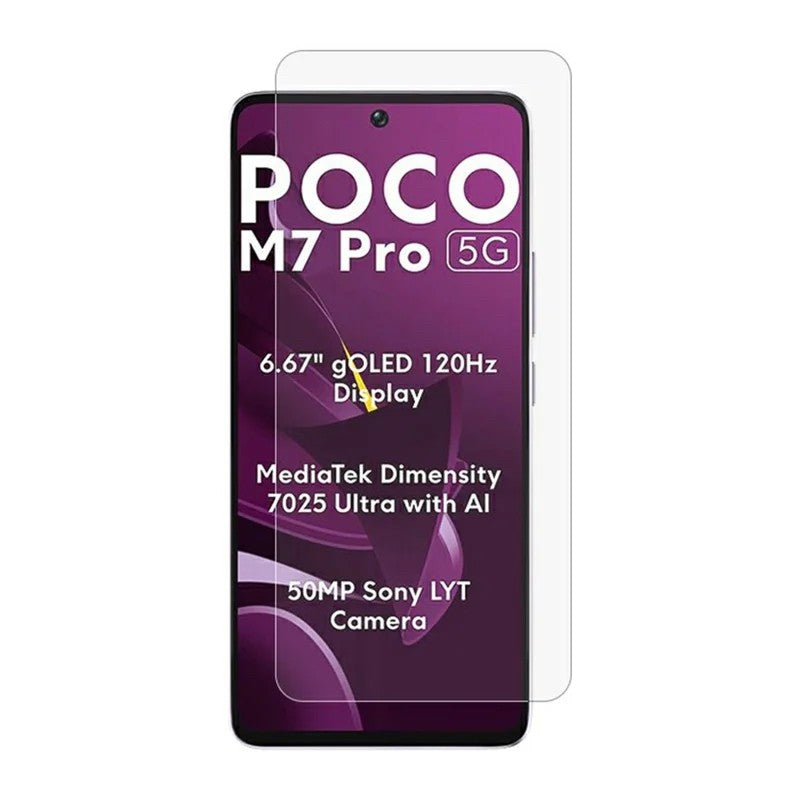 Folie Securizata pentru Xiaomi Poco M7 Pro, Klevo, Sticla Securizata 3D, High Definition Ultra Clear 2.5 HD, Margini Arc, 0.3 mm, Anti Zgirieturi, Anti bule, Transparenta