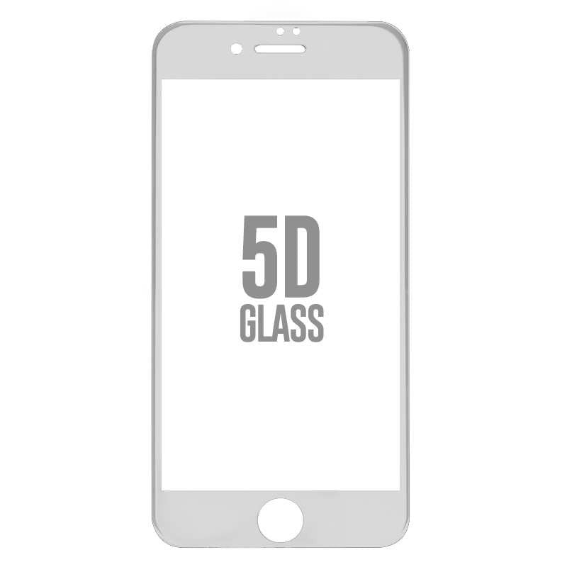 Folie Sticla Apple iPhone 6 Plus Klevo® 4D/5D Alb