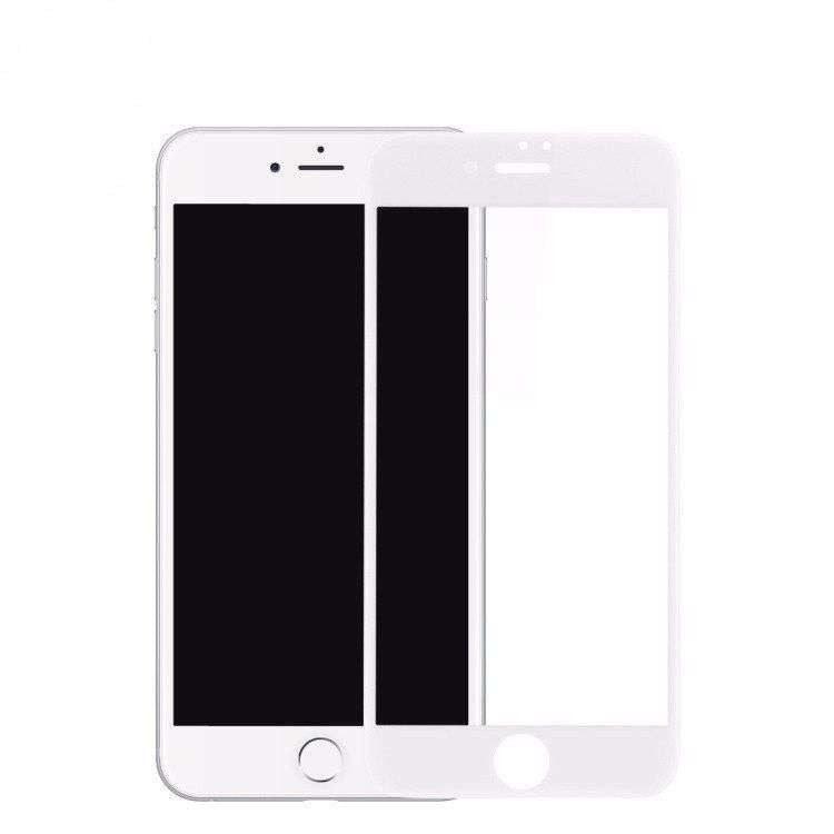 Folie Sticla Apple iPhone 6 Plus Klevo® 4D/5D Alb