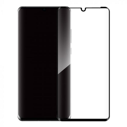 Folie Sticla Curbata, compatibila cu Huawei P30 Pro Full Face Negru, Klevo