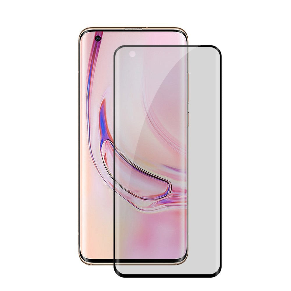 Folie Sticla curbata securizata Klevo compatibila cu Samsung S21 Ultra Full Glue Privacy Negru