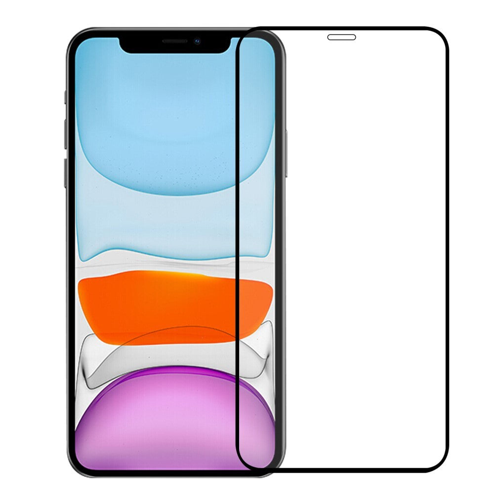 Folie Sticla Securizata Klevo, compatibila cu Apple iPhone 12 Mini , Negru