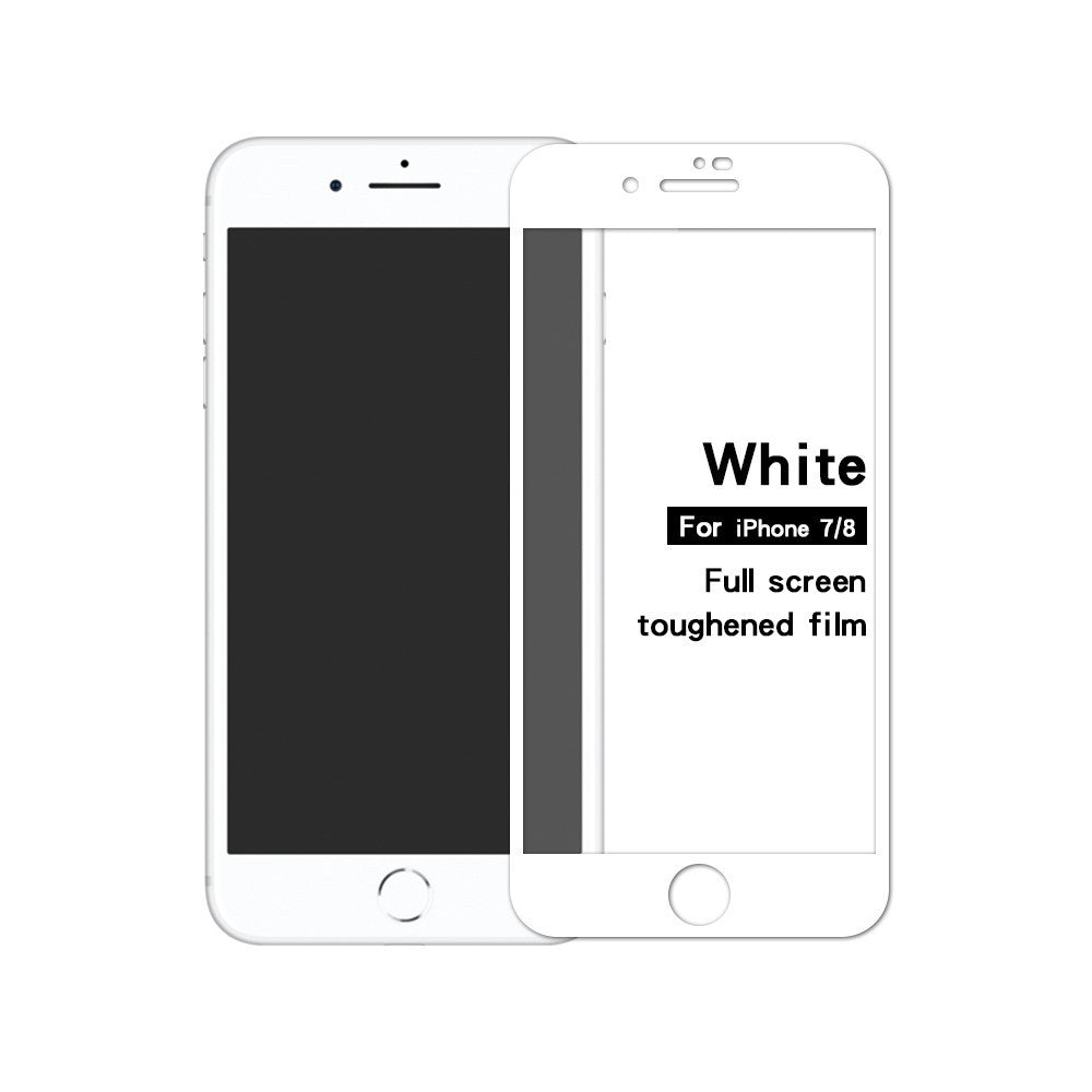 Folie Sticla Securizata, Klevo,  compatibil cu Apple iPhone 7/8/SE 2020, Alb
