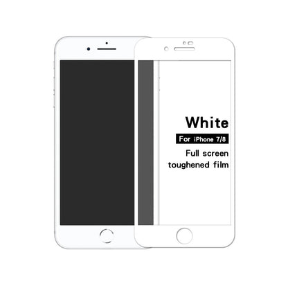 Folie Sticla Securizata, Klevo,  compatibil cu Apple iPhone 7/8/SE 2020, Alb