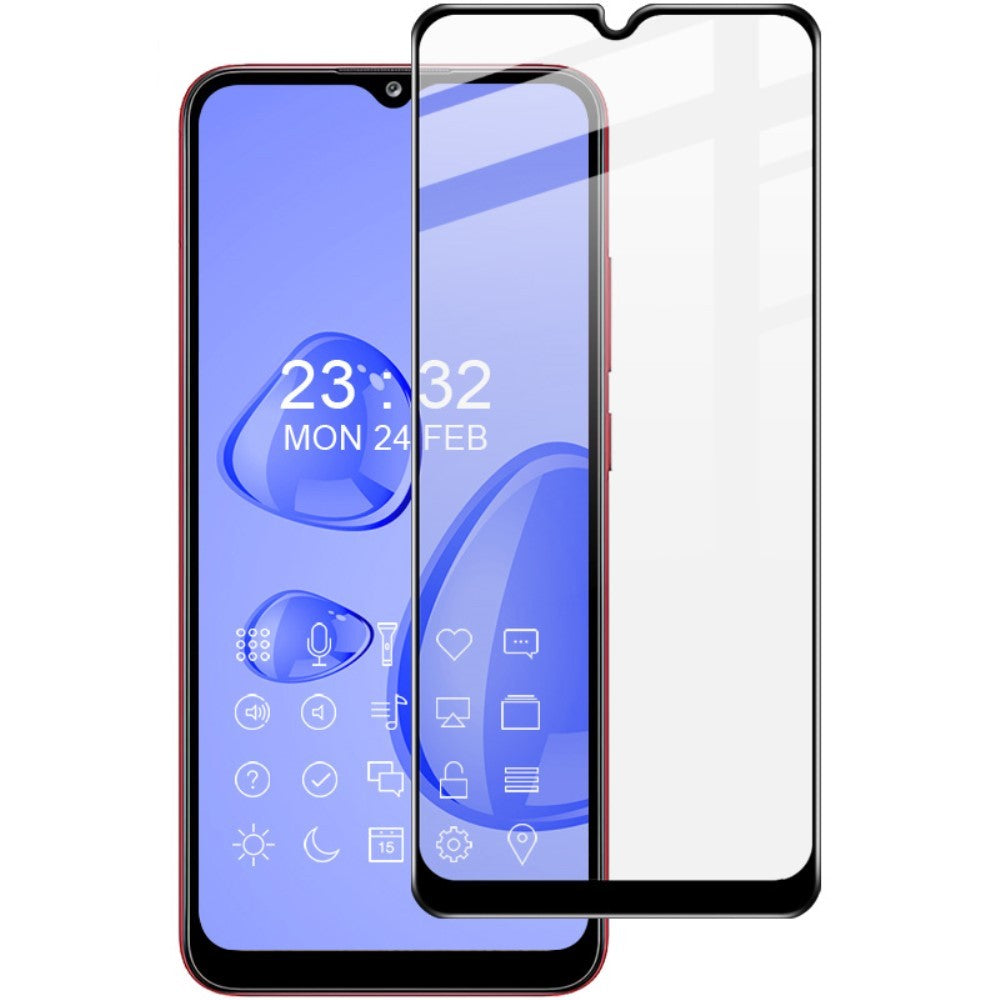 Folie Sticla Securizata Klevo, compatibila cu Samsung A02S, Negru