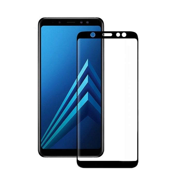 Folie Sticla Klevo pentru Samsung J6 Plus 111D Negru