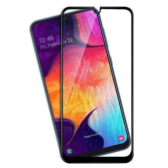 Folie Sticla Securizata, Klevo, combatibil cu Huawei P20 Lite, Margini cu Contur Negru