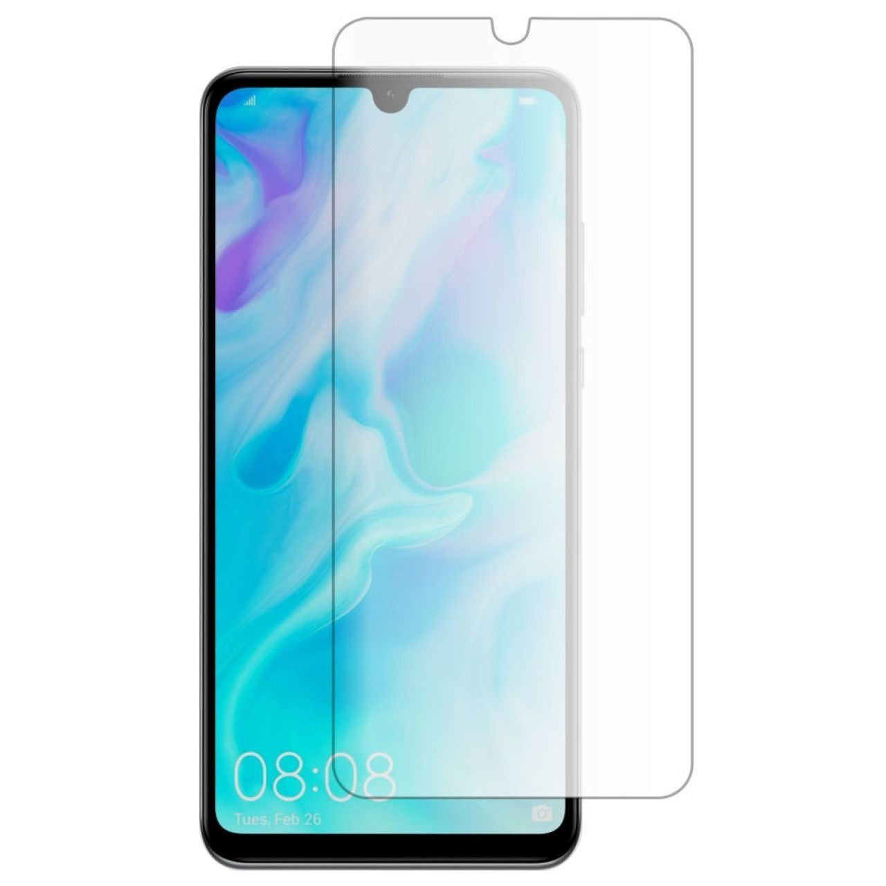 Folie Sticla Klevo, compatibila cu Huawei P30 Lite, Transparent