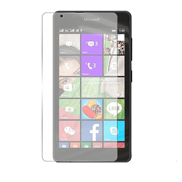 Folie Sticla Securizata Klevo, 9H, Transparenta HD, pentru Microsoft Lumia 540 Transparent