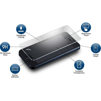 Folie Sticla Securizata Klevo 9H, Transparenta HD, pentru  Oppo A91 Transparent