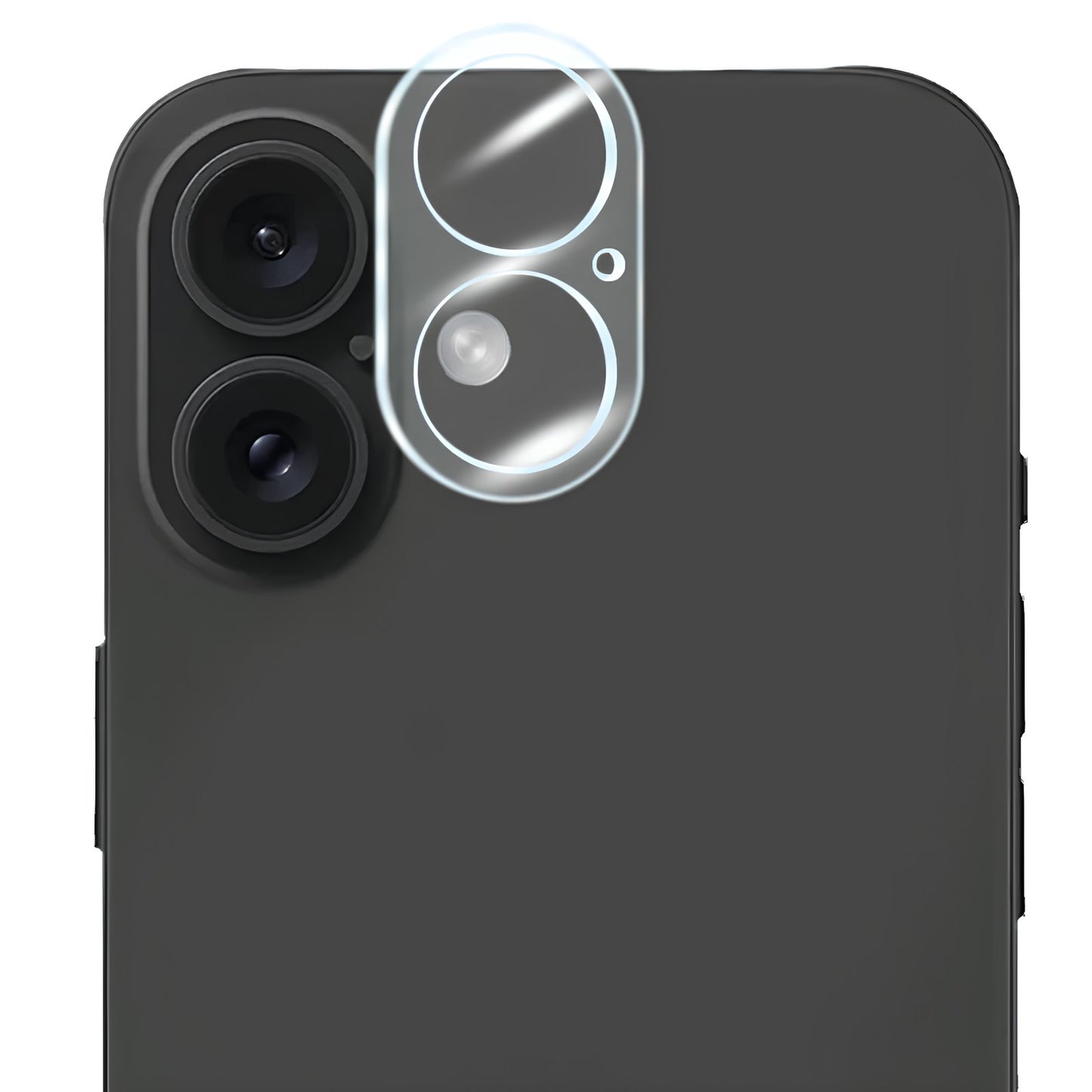 Folie Sticla pentru Camera, Klevo, Pentru Apple iPhone 16 Plus, 3D, Transparent