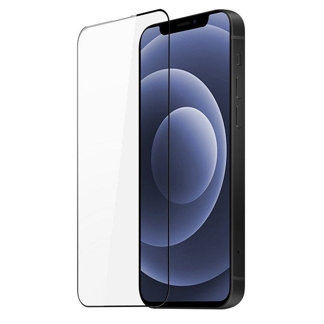 Folie Sticla securizata electrostatica Klevo pentru iPhone 12 Pro Max, Sticla ESD, Top Glass, Anti-static, Negru