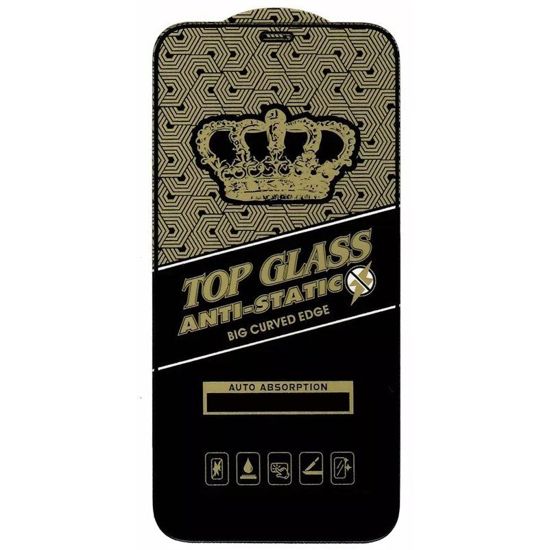 Folie Sticla securizata electrostatica Klevo pentru Samsung A13 4G, Sticla ESD, Top Glass, Anti-static, Negru