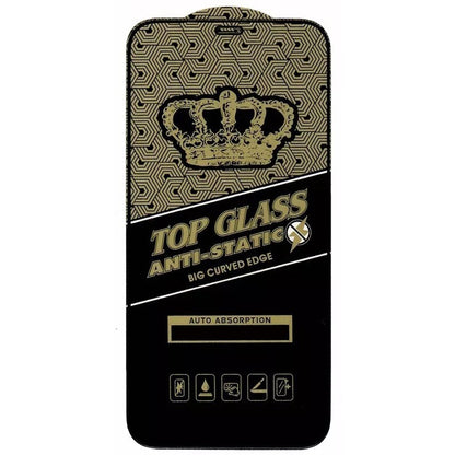 Folie Sticla securizata electrostatica Klevo pentru Samsung A52 / A52 5G, Sticla ESD, Top Glass, Anti-static, Negru