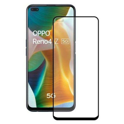 Folie Sticla Securizata Klevo compatibil cu Oppo Reno 4Z 5G, Full Glue Negru