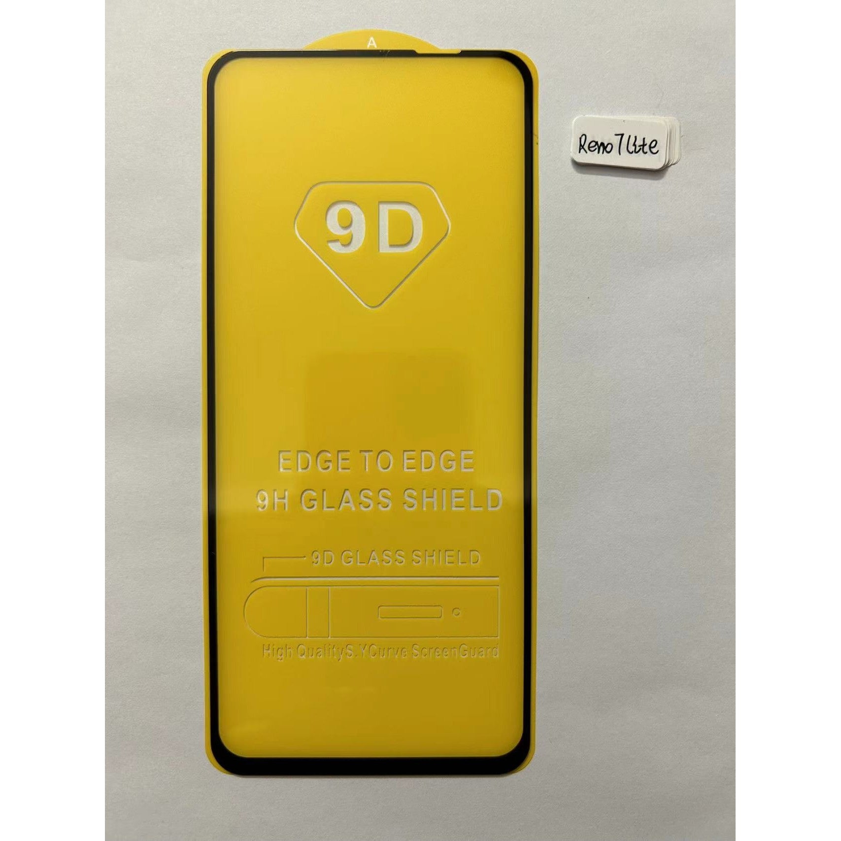 Folie Sticla Securizata Klevo compatibil cu Oppo Reno 7 Lite 5G, Full Glue Negru