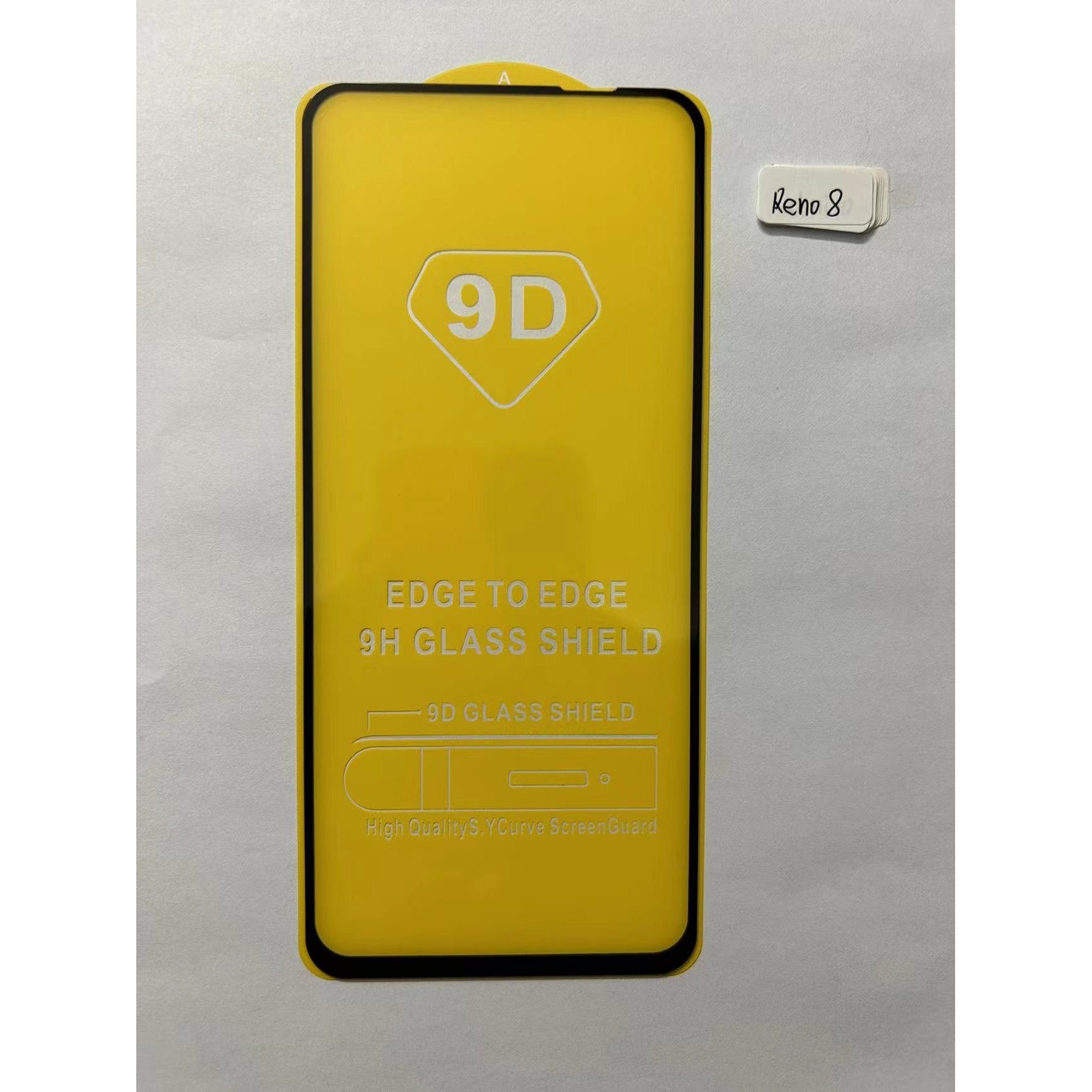 Folie Sticla Securizata Klevo compatibil cu Oppo Reno 8 5G, Full Glue Negru