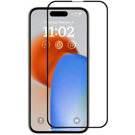 Folie Sticla Securizata, Klevo, compatibila cu Apple iPhone 15 Pro Max, Sticla ESD, Super HD Glass, Anti-static, Margini Negre, Transparent