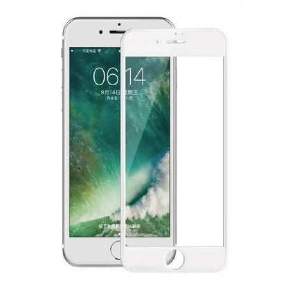 Folie Sticla securizata, Klevo, compatibila cu Apple iPhone SE 2022, Full Glue, margini albe