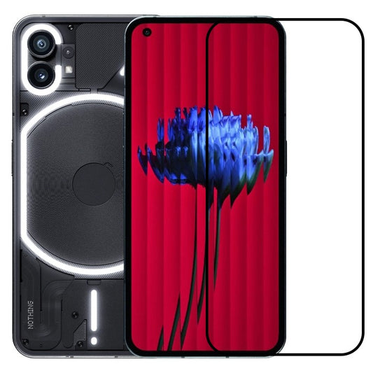 Folie Sticla Securizata, Klevo, Compatibila cu Nothing Phone 1, Full Glue, Margini Negre, Transparent