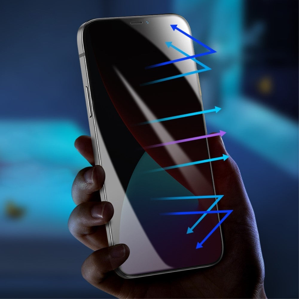 Folie Sticla securizata Klevo compatibila cu Samsung A12 Full Glue Privacy Negru