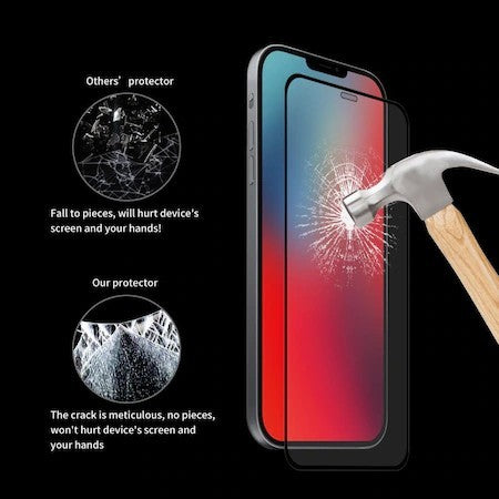 Folie Sticla securizata, Klevo, compatibila cu Samsung A54 5G, Full Glue, cu margini negre