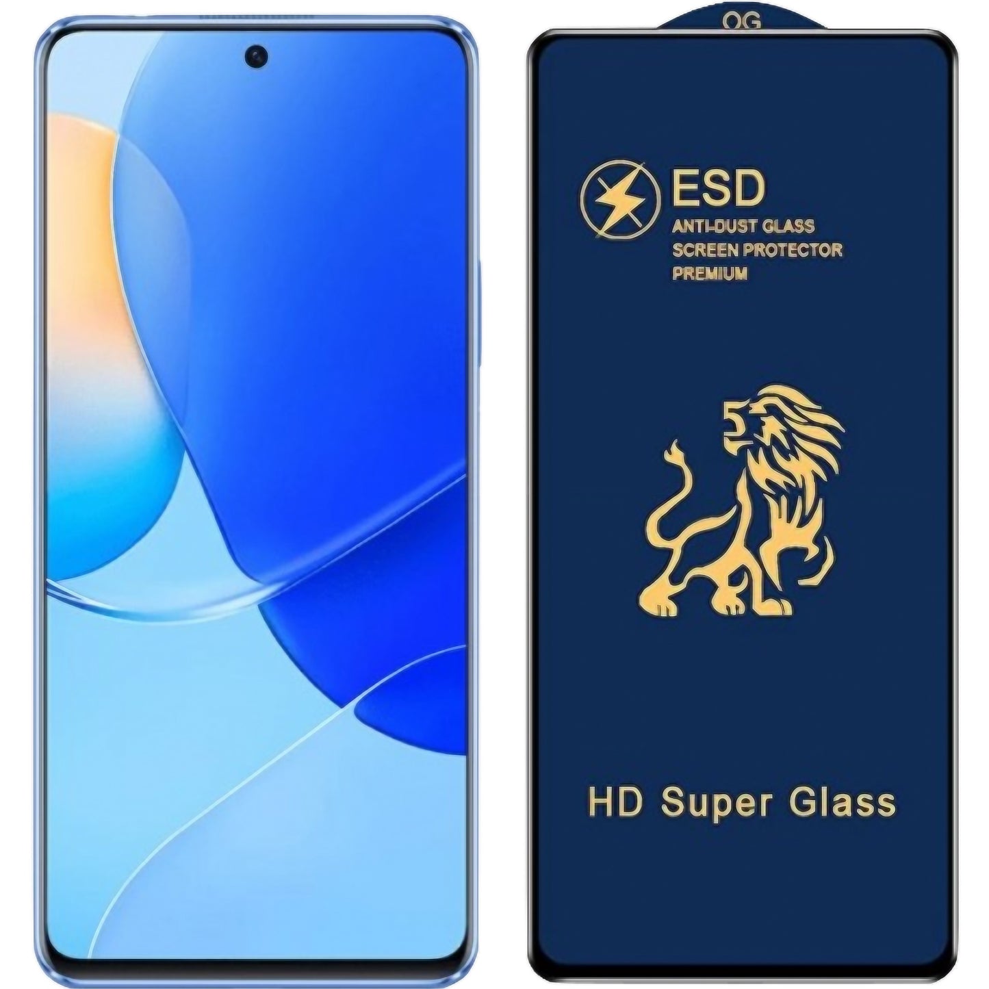 Folie Sticla securizata Klevo® compatibila cu Xiaomi Redmi 10 5G  Sticla ESD, Top Glass, Anti-static, Negru