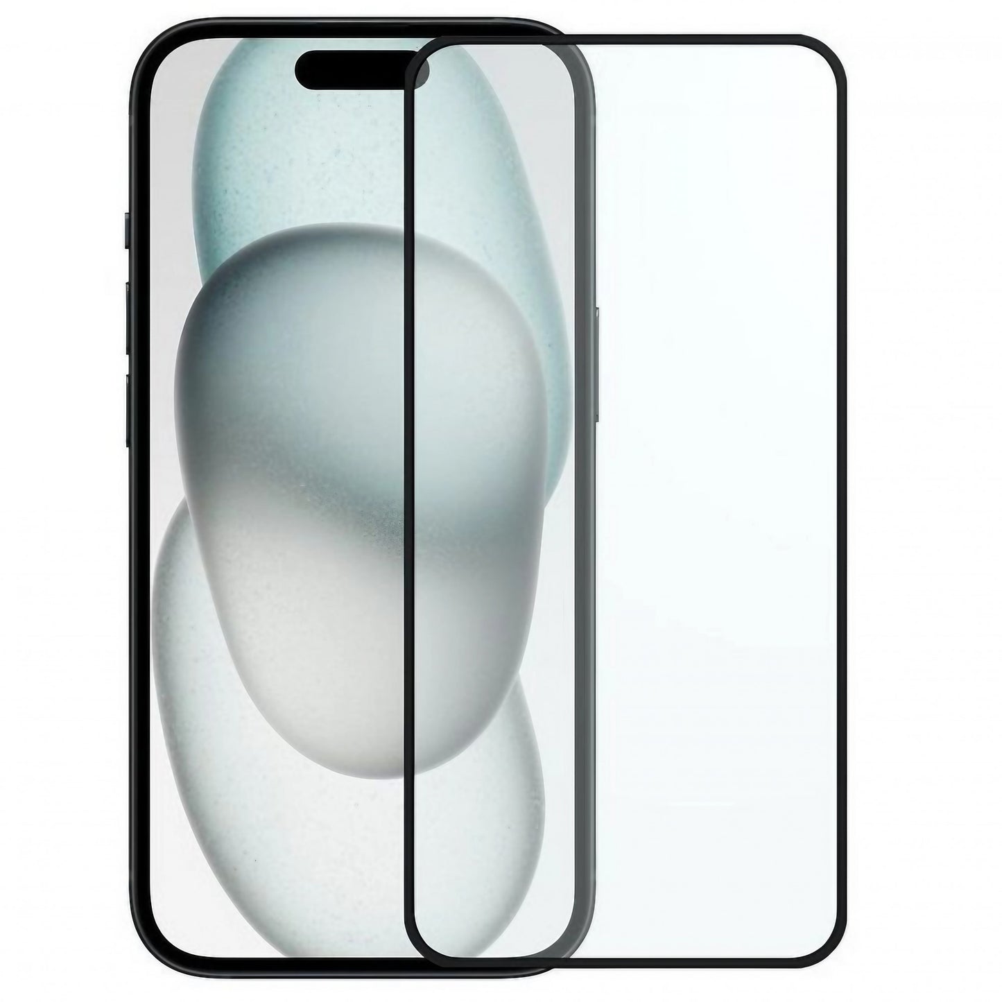 Folie Sticla Securizata, Klevo, Pentru Apple iPhone 16 Plus, Full Glue, Margini Negre, Transparent