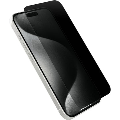 Folie Sticla Securizata, Klevo, Pentru Apple iPhone 16 Pro, Privacy Classic, 2.5D, Confidentialitate 30°, Negru Transparent