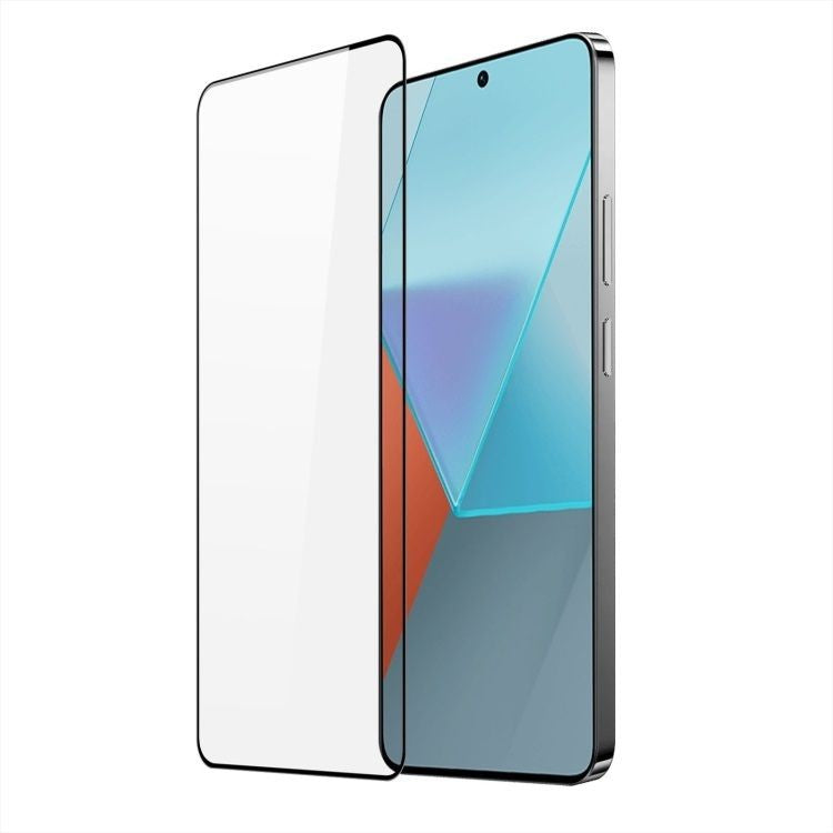 Folie Sticla Securizata, Klevo, Pentru Redmi Note 13 Pro 4G, Full Glue, Margini Negre, Transparent