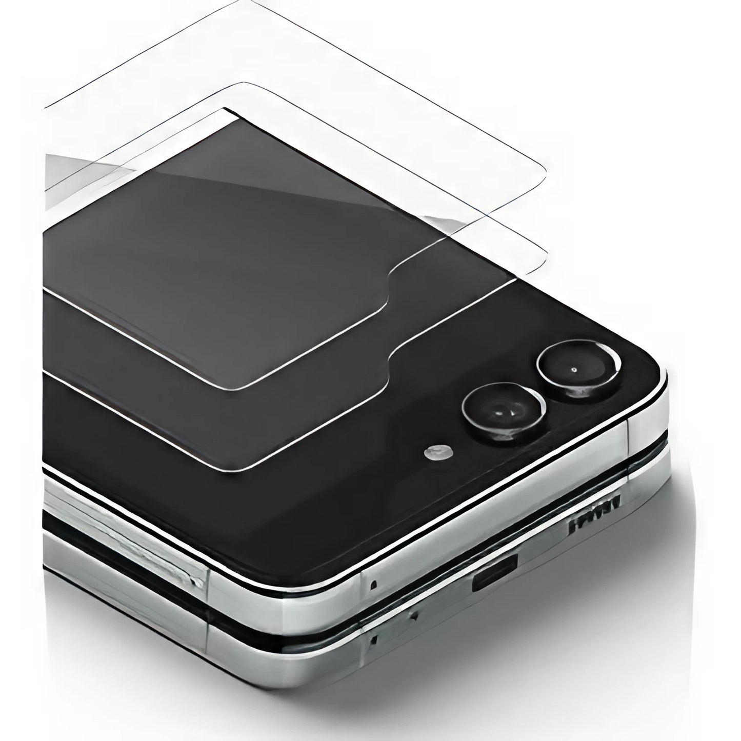 Folie Sticla Securizata, Klevo, Pentru Samsung Galaxy Z Flip5, 2.5D, HD, Transparenta