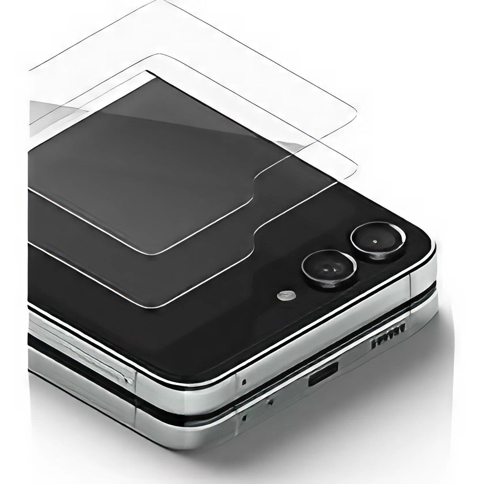 Folie Sticla Securizata, Klevo, Pentru Samsung Galaxy Z Flip5, 2.5D, HD, Transparenta