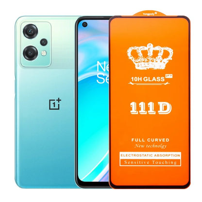 Folie Sticla Securizata OnePlus CE2 Lite, Klevo, Sticla de Protectie Compatibila cu OnePlus Nord CE2 Lite, Full Cover 111D, HD, Margini Negre, Transparenta