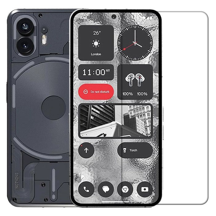 Folie Sticla Securizata pentru Nothing Phone 2, Klevo, Sticla de protectie Compatibila cu Nothing Phone 2, 2.5D, HD, Transparenta