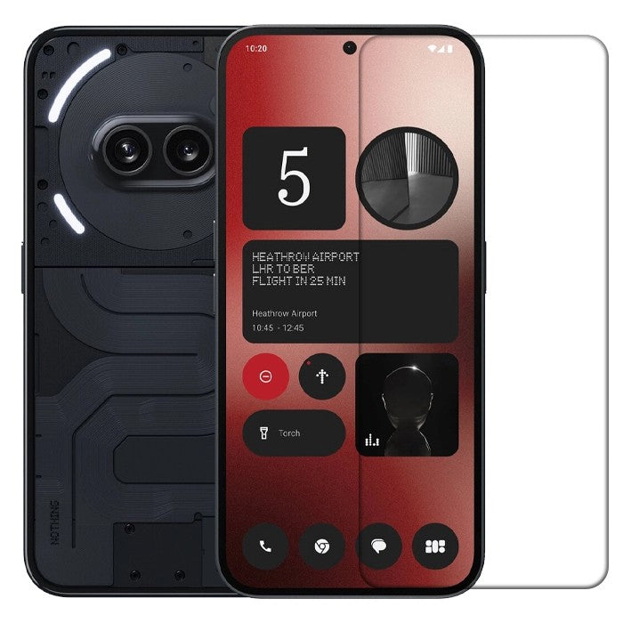 Folie Sticla Securizata pentru Nothing Phone 2a, Klevo, Sticla de protectie Compatibila cu Nothing Phone 2a, 2.5D, HD, Transparenta