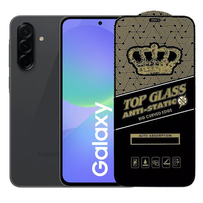 Folie Sticla Securizata pentru Samsung A36, Klevo, Sticla ESD Antistatic, Sticla de Protectie pentru Samsung Galaxy A36, Margini negre, Transparent