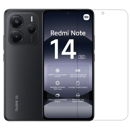Folie Sticla Securizata pentru Xiaomi 14, Klevo, Sticla de Protectie Compatibila cu Xiaomi 14, 2.5D, HD, Transparenta