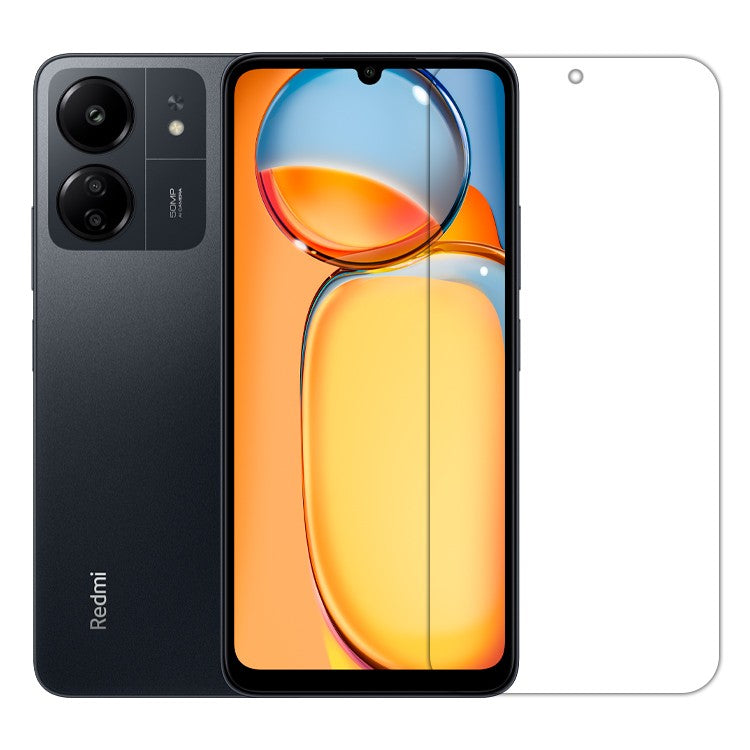 Folie Sticla Securizata pentru Xiaomi Redmi 13C, Klevo, Sticla de Protectie Compatibila cu Xiaomi Redmi 13C, 2.5D, HD, Transparenta