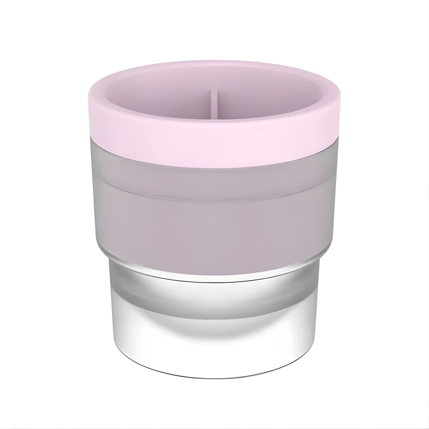 Forma pentru Gheata, Klevo, Sfera XL 6 cm, Silicon Alimentar Premium, Reutilizabila, Topire Lenta pentru Whiskey si Cocktail, Design Stackable, Roz