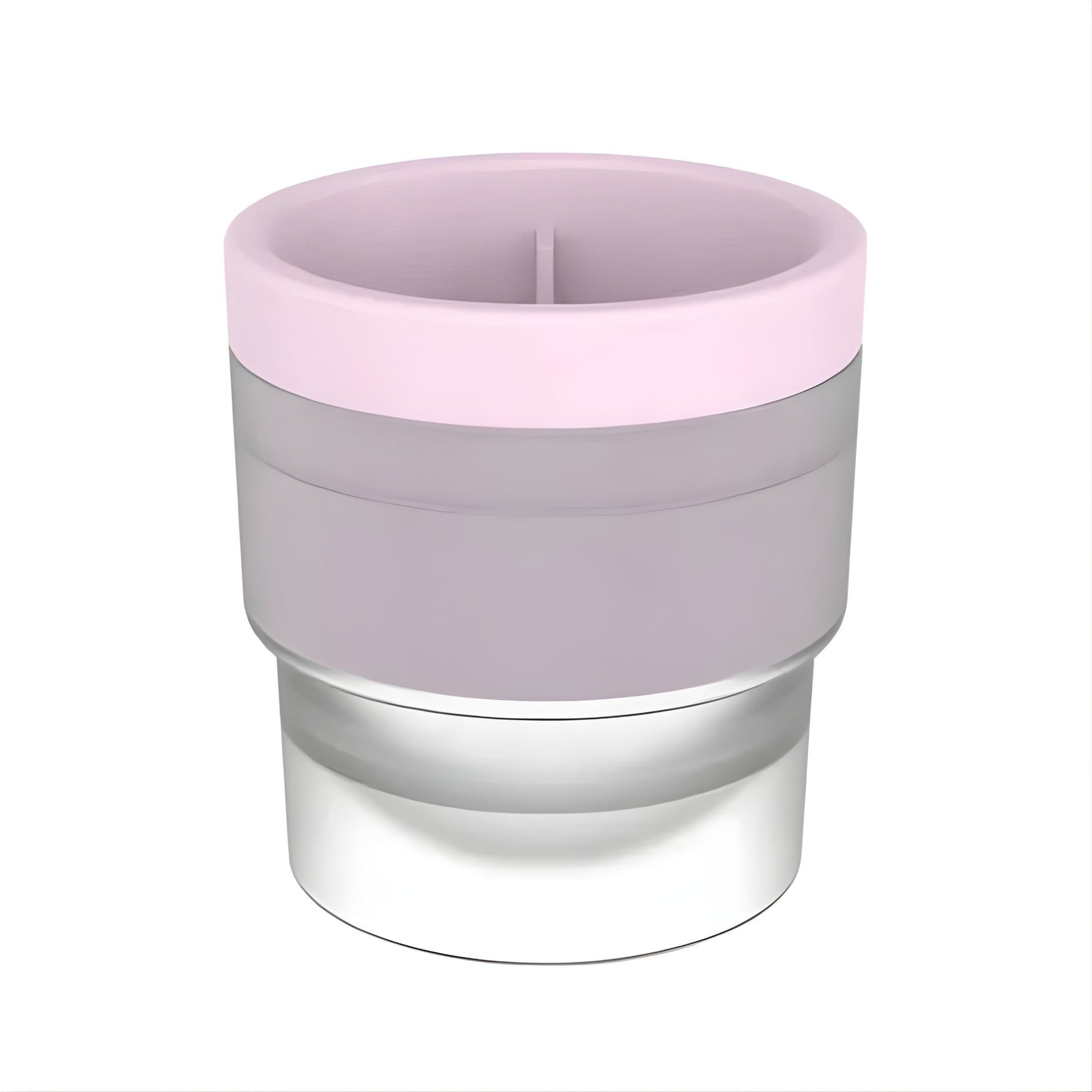 Forma pentru Gheata, Klevo, Sfera XL 6 cm, Silicon Alimentar Premium, Reutilizabila, Topire Lenta pentru Whiskey si Cocktail, Design Stackable, Roz