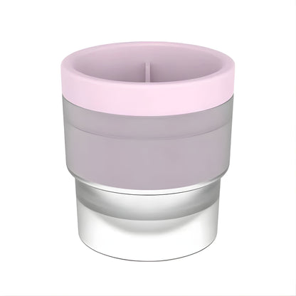 Forma pentru Gheata, Klevo, Sfera XL 6 cm, Silicon Alimentar Premium, Reutilizabila, Topire Lenta pentru Whiskey si Cocktail, Design Stackable, Roz
